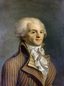 Portrait de Maximilien Marie Isidore par Robespierre, homme politique français - (after) French School
