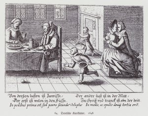 Caricature allemande - (after) German School