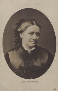 Clara Schumann, pianiste et compositrice allemande - (after) German photographer