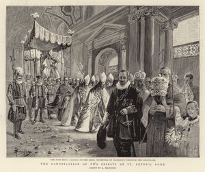 La Canonisation de deux prêtres à Saint-Pierre de Rome