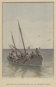 Deux navires approchant à une vitesse effrayante - (after) Paris