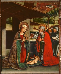 Adoration des bergers, retable de l