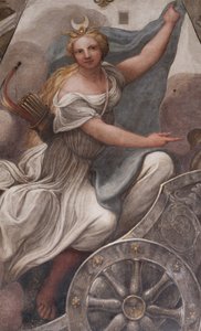 Diane sur un char - (c.1489 1534) Correggio