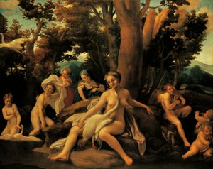 Léda - (c.1489 1534) Correggio