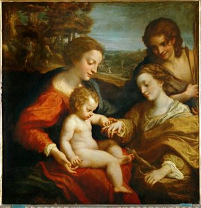 Le mariage mystique de Sainte Catherine d