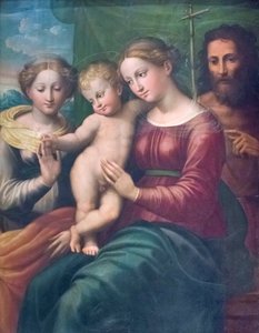 Le mariage mystique de Sainte Catherine - Innocenzo da Imola
