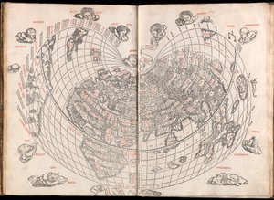 Claudii Ptholemaei Alexandrini liber geographiae cum tabulis et universali figura et cum additione locorum quae a recentioribus reperta sunt diligenti cura emendatus et impressus - (c.90 168)(after) Ptolemy