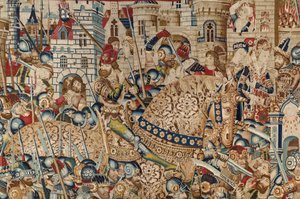 La guerre de Troie : La destruction de Troie, c.1470 - (fl.1450 75) Master of Coetivy