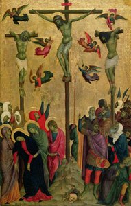 La Crucifixion - (school of) Duccio di Buoninsegna