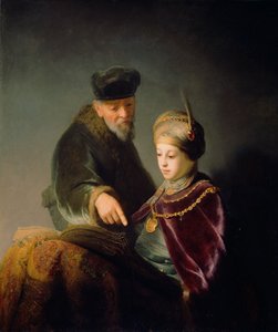 Un jeune érudit et son tuteur, c.1629-30 - studio of Rembrandt Harmensz. van Rijn