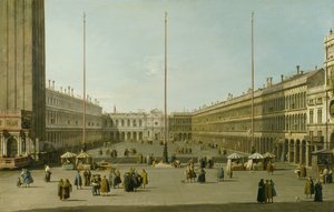La Piazza San Marco, vers 1738-1740 - Giovanni Antonio Canal