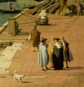 La Riva degli Schiavoni, vue vers l