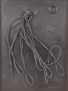 G. C. Riccardi, Combustione n. 3, 1990, Arpino, Fondation Umberto Mastroianni, Italie