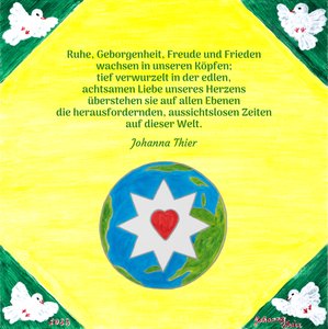 Ruhe, Geborgenheit, Freude und Frieden - Version 2