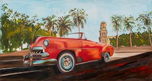 Voiture cubaine - H.Opitz