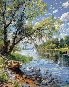 Paysage magnifique avec prairies ensoleillées - F. Abderrahim