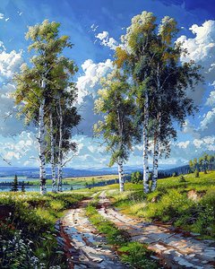 Belle vue sur la nature et les arbres par une journée ensoleillée - F. Abderrahim