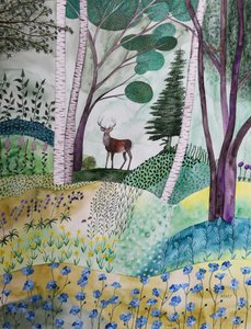 Le printemps dans la forêt