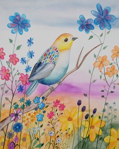 Oiseau moderne