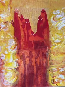 LES MAINS EN PRIÈRE SUR NOUS - ManuC.