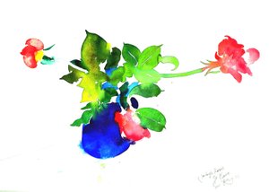 Roses de Jackie 35 x56 - Simon Fletcher