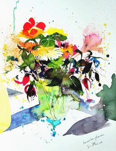 Fleurs de novembre 56 x36 2002