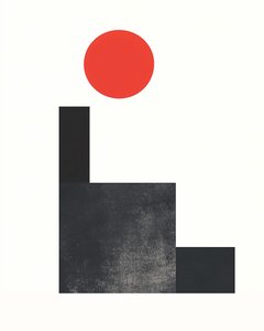 poster de design graphique minimaliste Designer suisse, décoration murale classique