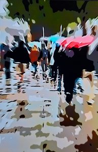La foule des villes