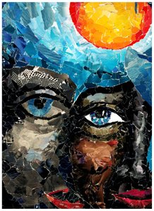 Double face en mosaïque - Phantalis