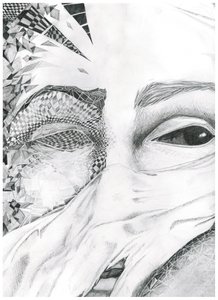 Portrait en mosaïque