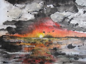 Ciel au-dessus de Föhr