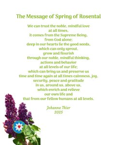 The Message of Spring of Rosental