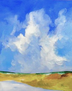 Nuages sur le lac - M. Vet