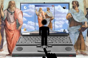 La conversation infinie (de la série : Windows) - Alexander Eibach