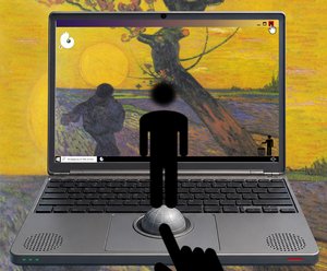 La rencontre du monde et de la terre (de la série Windows) - Alexander Eibach