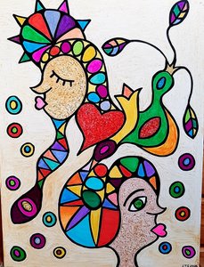 Entre le cœur et la liberté - Steffi_Seiler_Art