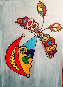 Humour en des temps sombres - Steffi_Seiler_Art