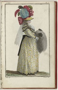 Cabinet des Modes ou les Modes Nouvelles, 15 Mars 1786, pl. I
