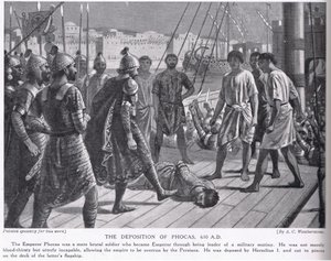 La déposition de Phocas 610 après J.-C. - A.C. Weatherstone