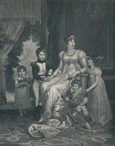 Marie-Annunciade-Caroline Bonaparte, vers 1810, 1896 - AE Anderson