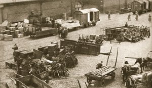 Le 2e bataillon du Royal Sussex Regiment, Belfast, Irlande, 1907