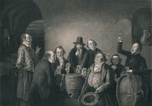 La Commission du Vin, milieu du XIXe siècle - AH Payne