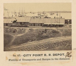 Dépôt ferroviaire de City Point - A.J. Russell