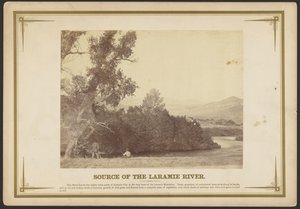Source de la rivière Laramie. [Wyoming].