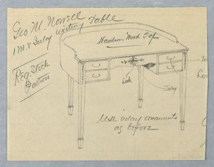 Design pour une table d