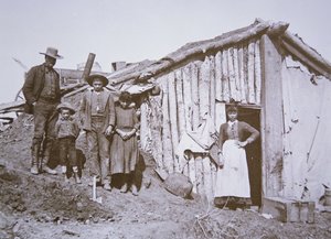 Colons afro-américains avec une revendication de propriété