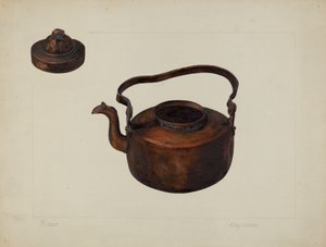Bouilloire en cuivre - A.R. Tolman