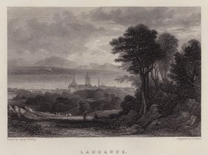 Lausanne - A.V. Copley (after) Fielding