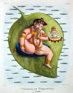 Narayana ou Vatapatrakai gravé par de Marlet