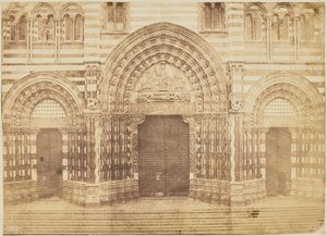 [Portes de la cathédrale de Gênes] - A. Bardou